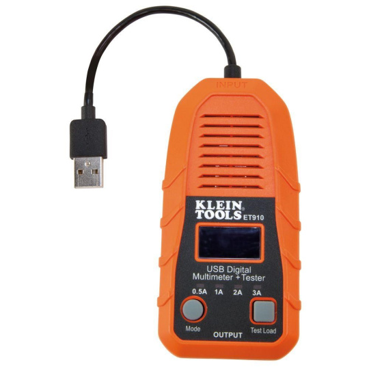 KLEIN TOOLS - USB Digitální měřič a tester, USB-A