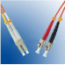 LEXI-Net Patch kabel 50/125, LC-ST, 2m duplex