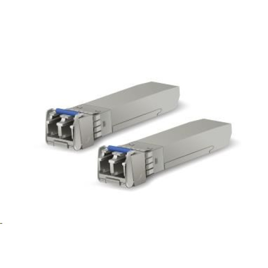 UBNT U Fiber UF-SM-10G, 2-PACK [2ks SFP+ 10G modulů, Single-Mode, LC konektor]