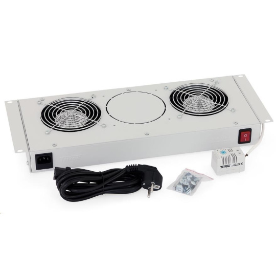 TRITON Ventilační jednotka spodní(horní) pro RBA-A6, RUA-1V-230V/45W termostat, černá