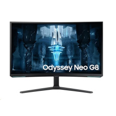 SAMSUNG MT LED LCD Gaming Monitor 32" Odyssey G8 Neo - Quantum Matrix Tech.(mini LED),4K,Prohnutý,1000R,4K,240Hz,Pivot