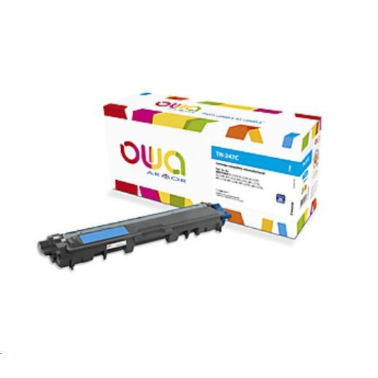 OWA Armor toner pro BROTHER DCP L3510CDW, DCP L3550CDW, HL L3210CW,HL L3270CDW,TN247M,2300 str.,červená/magent (TN-247M)