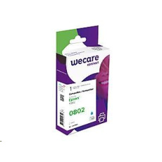 WECARE ARMOR cartridge pro Epson Stylus Photo R265, R360, RX560, RX585, RX685 (C13T08024011), modrá/cyan, 9,5ml, 350str