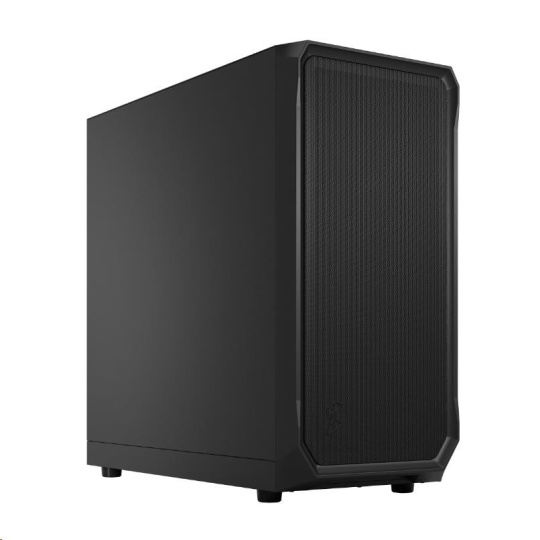 FRACTAL DESIGN skříň Focus 2 Black Solid, 2x USB 3.0, bez zdroje, mATX