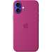 APPLE iPhone 16 Plus Silicone Case with MagSafe - Fuchsia