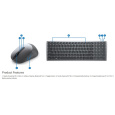 DELL Multi-Device Wireless Keyboard and Mouse - KM7120W - Czech/Slovak