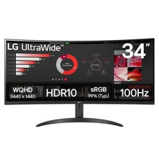 LG MT VA LED 34" 34WR50QK - VA panel, 3440x1440, 2xHDMI, DP, zakriven