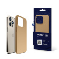 3mk Hardy Silicone MagCase pro Apple iPhone 15 Pro, Dark Gold