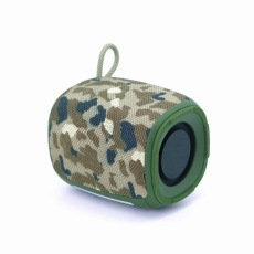 GEMBIRD Repro SPK-BT-LED-03-CM, Bluetooth, 5W, RGB LED podsvícení, Camo