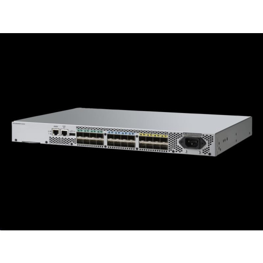 HPE SN2600B 32Gb 12/12 Power Pack+ 12-port 16Gb Short Wave SFP+ SAN Extension Switch