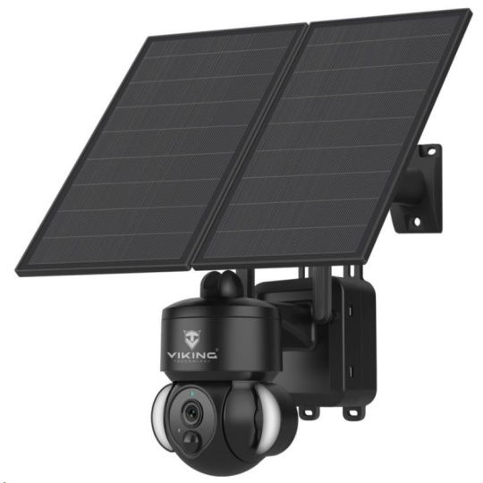 BAZAR - Viking solární HD kamera HDs03 4G, černá, poškozený obal