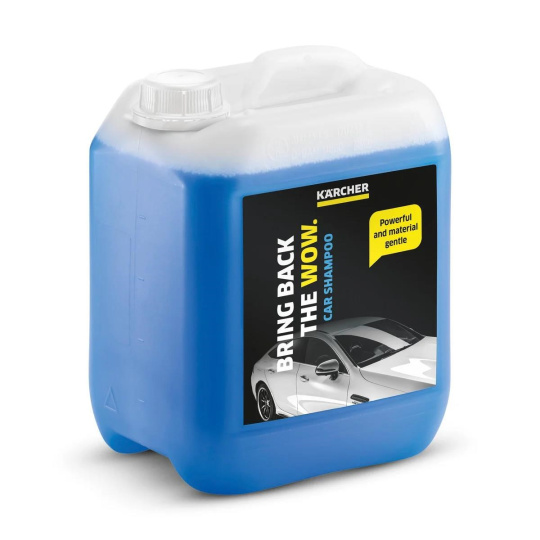 Karcher autošampon, 5l, neškodný pro životní prostředí, lehce alkalický, pěnivý