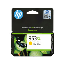 BAZAR - HP 953XL High Yield Yellow Original Ink Cartridge (1,600 pages) - Poškozený obal (Komplet)