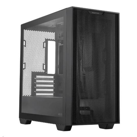 ASUS case A21 TG CASE, Mini Tower, černá