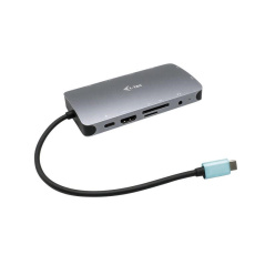 BAZAR i-tec USB-C Metal Nano Dock HDMI/VGA with LAN + Power Delivery 100W + Charger 100W (bundle)