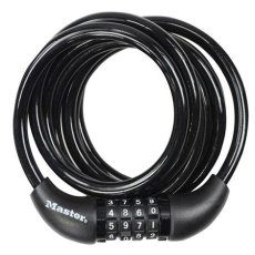 Master Lock Spirálový kombinační zámek na kolo  8221EURDPRO - 1,8m