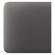 Ajax  SideButton (1-gang/2-way) - Boční tlačítko, šedá