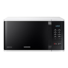 BAZAR - Samsung mikrovlnná trouba, klasická, s funkcí zdravého vaření, 23 l, bílá - poškozený obal