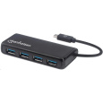 MANHATTAN USB-C Hub 4-port USB 3.2 Gen 1 Hub