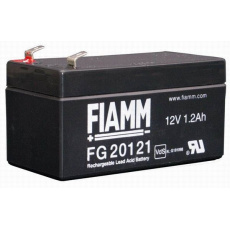 Baterie - Fiamm FG20121 (12V/1,2Ah - Faston 187 - 48mm), životnost 5let