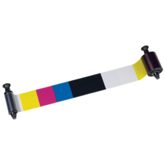 Evolis colour ribbon (YMCKO)