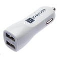 CONNECT IT USB PREMIUM nabíječka univerzální do auta (2x USB 3,1A a 1A), bílá