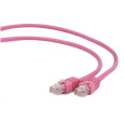 GEMBIRD kabel patchcord Cat5e UTP 5m, růžový