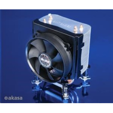 AKASA chladič CPU AK-968 X4 pro patice LGA 775,115x, 1366, 2011, Socket AMx, FMx, měděné jádro, 92mm PWM ventilátor