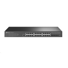 BAZAR - TP-Link OMADA JetStream switch pro připojení k UPS TL-SG3428X-UPS (24xGbE, 4xSFP+, 2xconsole, fanless) - obal