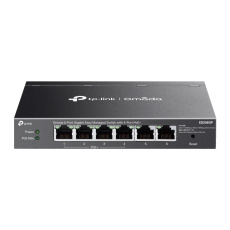 TP-Link OMADA switch ES206GP (6xGbE,4xPoE+,65W, fanless)