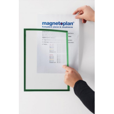 Magnetický rámeček Magnetofix A4 červená (5ks)