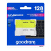 GOODRAM Flash Disk 2x128GB UME3, USB 3.0, žlutá, bílá