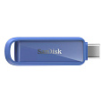 SanDisk Flash Disk 256GB iXpand Phone Drive USB-C, modrá