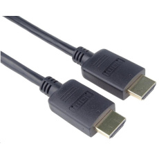 PremiumCord HDMI 2.0 High Speed + Ethernet kabel, zlacené konektory, 0,5m