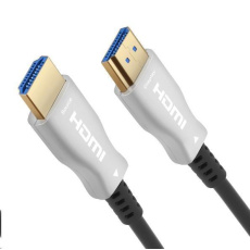 PREMIUMCORD Kabel HDMI optický fiber High Speed with Ether. 4K@60Hz, 10m, M/M, zlacené konektory