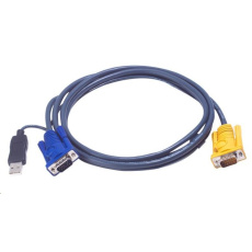 ATEN KVM sdružený kabel k CS-12xx, USB, 2m