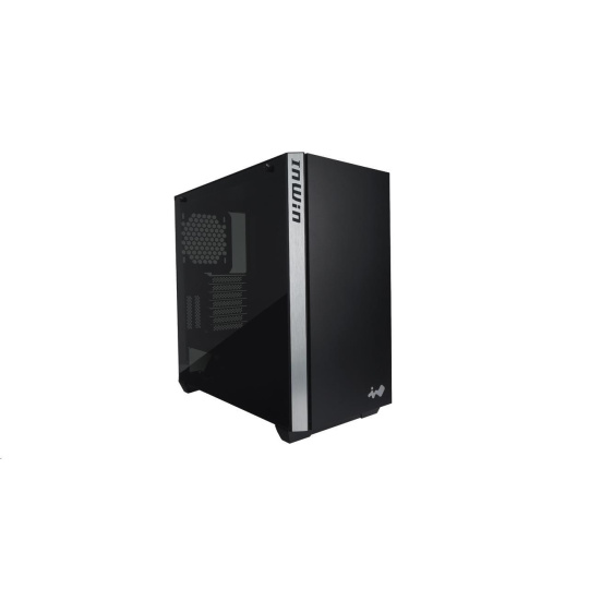 IN WIN skříň 216, mid tower, 220mm PSU, 166mm fan,, 2xHDD, 5xSSD, 2x USB 3.0 / HD Audio / Black