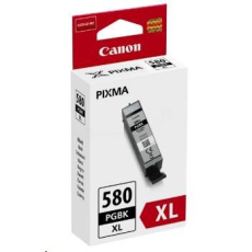 Canon CARTRIDGE PGI-580XL pigmentová černá pro PIXMA TS615x, TS625x,  TS635x, TR7550, TS815x (400 str.)