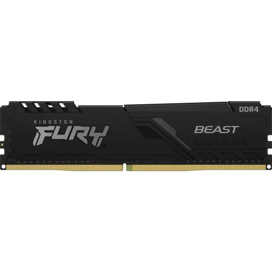 KINGSTON DIMM DDR4 8GB 3733MT/s CL19 FURY Beast Černá