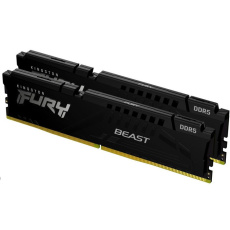 KINGSTON DIMM DDR5 64GB (Kit of 2) 5200MT/s CL40 FURY Beast Černá