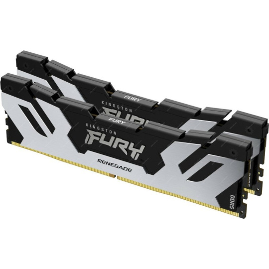 KINGSTON DIMM DDR5 48GB (Kit of 2) 7200MT/s CL38 FURY Renegade Silver XMP