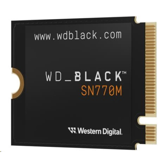 WD BLACK SSD NVMe 2TB PCIe SN 770M, Gen4 8 Gb/s, (R:5150, W:4900MB/s) M.2 2230-S3-M