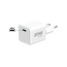 WG - Síťová nabíječka GaN 1x USB-C, PD 20W, 5V-9V-12V, černá