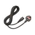 HPE C19 - C20 WW 250V 16Amp 2.5m 6-pack Black Locking Power Cord