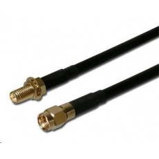 Koaxiální WLAN Antenní prodlužovací SMA male reverse - SMA female reverse ,2m Koaxiální WLAN Antenní prodlužovací SMA male reverse - SMA female reverse ,2m