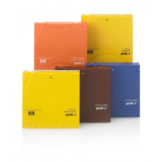HPE LTO-6 Ultrium 6.25TB RW Non Custom Labeled 20 Data Cartridges with Cases