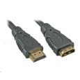 PREMIUMCORD Kabel prodlužovací HDMI - HDMI 10m, zlacené konektory