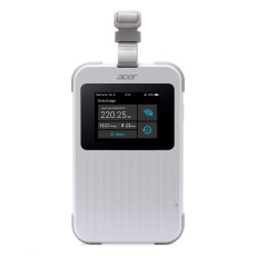 BAZAR - ACER Router Connect Enduro M6E,20GB SIMO,5G,LTE,2.4" touch display,Wifi,NFC,USB-C,2.4GHz,8000mAh,White-Rozbaleno BAZAR - ACER Router Connect Enduro M6E,20GB SIMO,5G,LTE,2.4" touch display,Wifi,NFC,USB-C,2.4GHz,8000mAh,White-Rozbaleno
