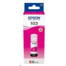 BAZAR - EPSON ink bar 103 EcoTank Magenta ink bottle - Poškozený obal (Komplet)