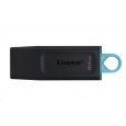 Kingston Flash Disk 64GB USB3.2 Gen 1 DataTraveler Exodia (Black + Teal)